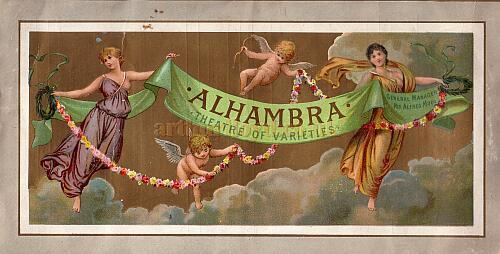 An Alhambra Theatre Programme for 1897