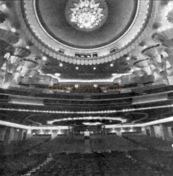 The Auditorium of the Apollo Victoria - From the Stage Newspaper, 11th December 1980.