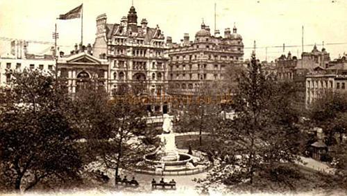 The Empire Theatre Leicester Square - From a postcard