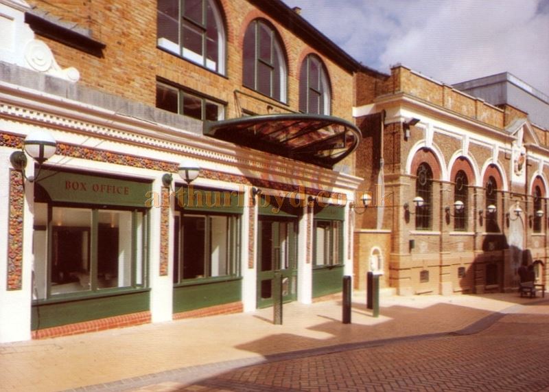 The Haymarket Theatre, Basingstoke in 1993 - From the Theatre's 1993 Souvenir Programme - Courtesy Piers Caunter.