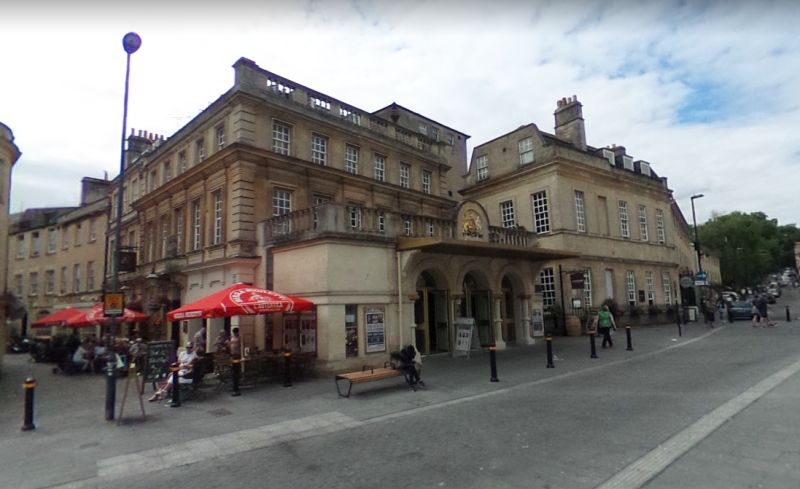 A Google StreetView Image of the Theatre Royal, Bath in June 2018 - Click to Interact.