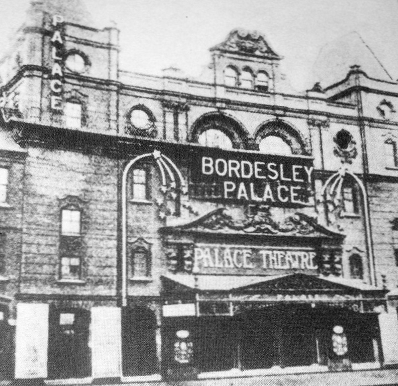 The Bordesley Palace, Birmingham shown here with a creative commons licence from Mike Blakemore of the Cinema Treasures Website.