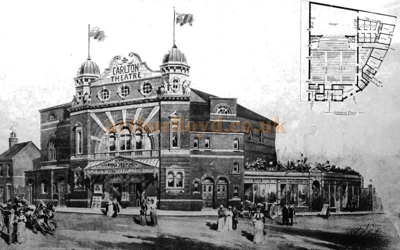 The Carlton Theatre, Birmingham - From The Building News and Engineering Journal of December 1899