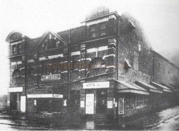 An early photograph showing the Empire Theatre, Smethwick - Shown here with a Public Domain Licence from the Cinema Treasures Website.