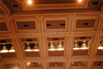 The Auditorium ceiling of the Birmingham Hippodrome in 1992 - Courtesy Ted Bottle