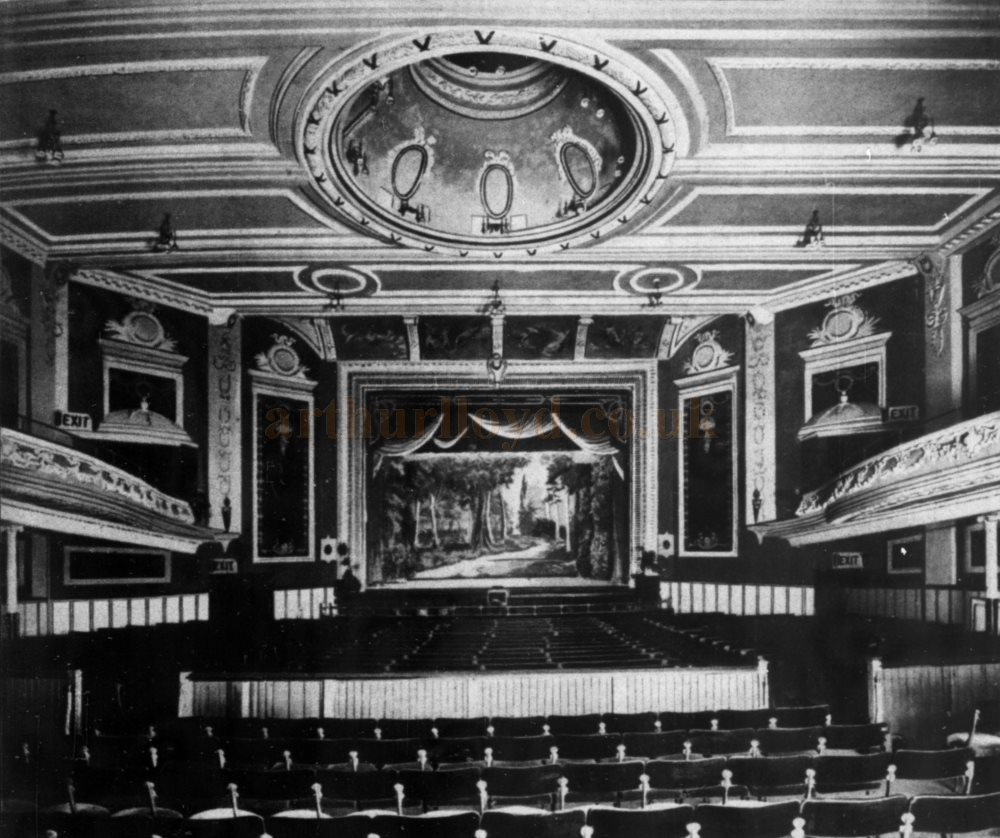 The Auditorium and Stage of the Newtown Palace Theatre, Birmingham when it first opened in 1914 - From The Builder, 26th of June 1914.