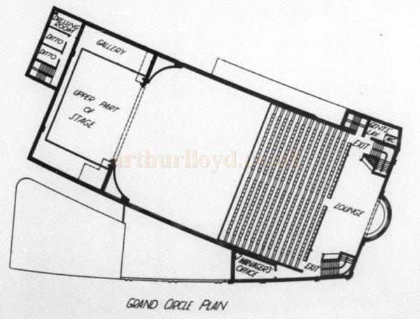 A Grand Circle Plan of the Palace Theatre, Summer Hill Road, Birmingham - From The Builder, 26th of June 1914.