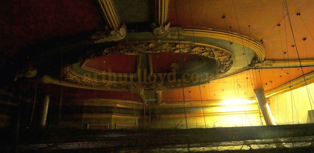 The Dome of the former Bishop Auckland Hippodrome, today hidden by a false ceiling - Courtesy Derek Mathieson. The Dome of the former Bishop Auckland Hippodrome, today hidden by a false ceiling - Courtesy Derek Mathieson.