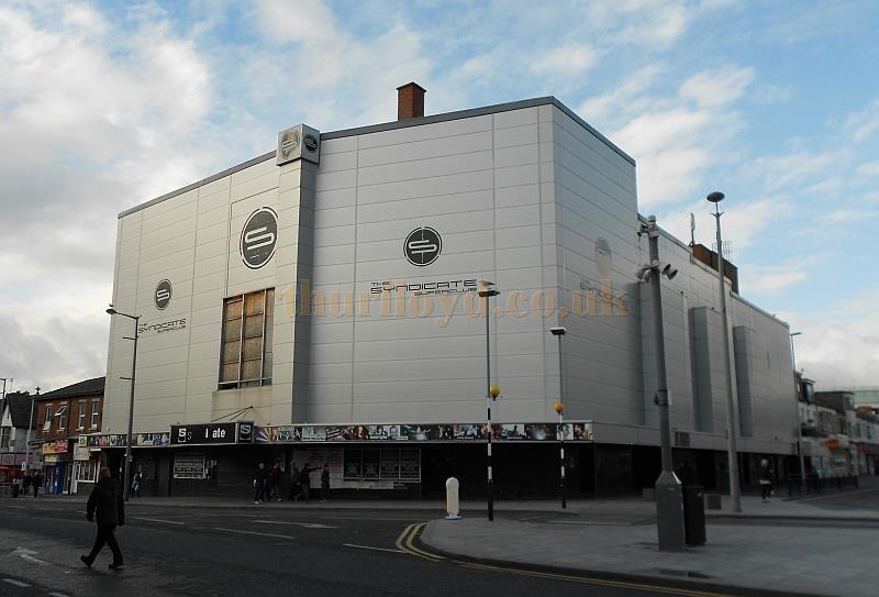The former ABC Theatre, Blackpool, shown here as the Syndicate Nightclub in November 2013 - Photo M. L.