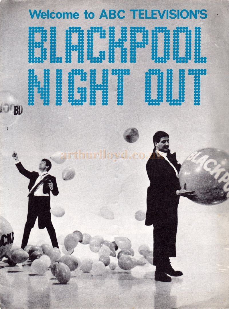 A Programme for ABC Television's 'Blackpool Night Out' with Mike & Bernie Winters in 1965 - Kindly Donated by Chantelle Seaborn whose parents, Norma and Tom Clarkson, visited the Theatre for this production in 1965. 