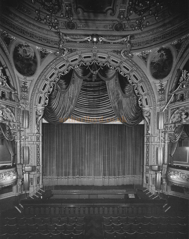 The auditorium of the Blackpool Grand Theatre - From a Souvenir Programme for a Gala Royal Performance at the Theatre on the evening of Friday May 29th 1981.