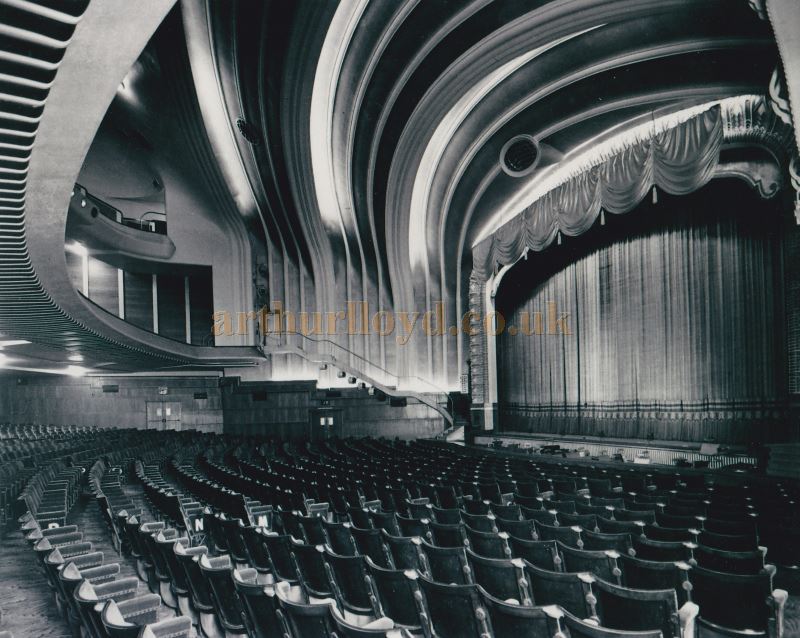 A 1940 photograph of the Blackpool Opera House as redesigned by Charles McKeith in 1939 - Courtesy Ted Bottle
