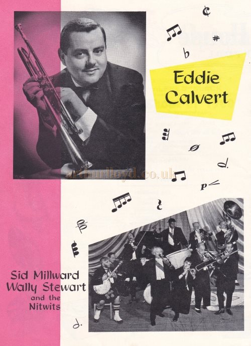 A programme for 'The Big Show' of 1960 at the Blackpool Opera House - Kindly Donated by Chantelle Seaborn whose parents, Norma and Tom Clarkson, visited the Theatre regularly during the 1950s/60s.