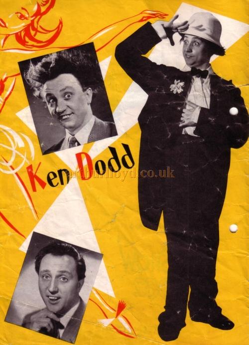 A programme for 'The Big Show' of 1962 at the Blackpool Opera House - Courtesy Roy Cross