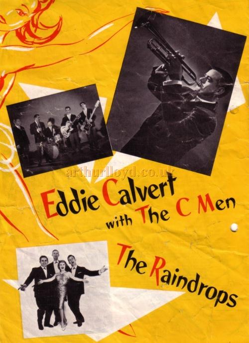 A programme for 'The Big Show' of 1962 at the Blackpool Opera House - Courtesy Roy Cross