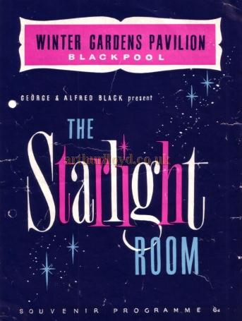 The Starlight Room at the Winter Gardens Pavilion in 1963 - Courtesy Roy Cross.