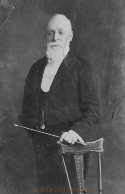John Dodsworth, the conductor of the Bradford Theatre Royal's Orchestra in 1897 - Courtesy Richard Holmes.