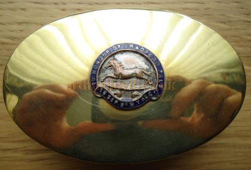 A World War One Tobacco Tin presented by the management of the Bradford Empire Theatre - Courtesy Tony Larvin