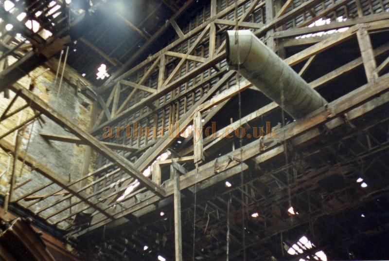 The Stage House of the former Theatre Royal, Bradford shortly before demolition in 1989 - Courtesy Tim Walker