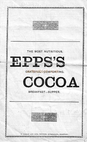 A programme for the Theatre Royal, Bradford, March 11th 1901