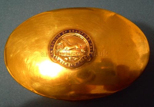 A World War One Tobacco Tin presented by the management of the Bradford Empire Theatre - Courtesy Tony Wrake.