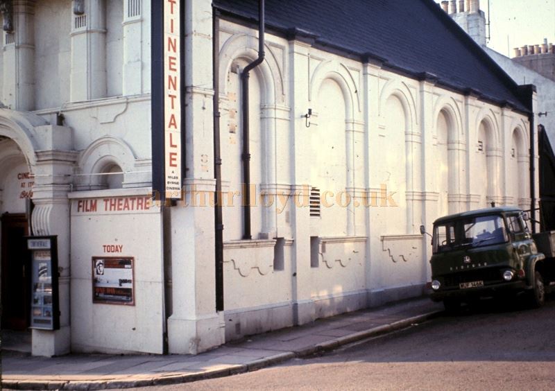 The Continentale Cinema, Brighton in 1973 - Courtesy Paul Bland 