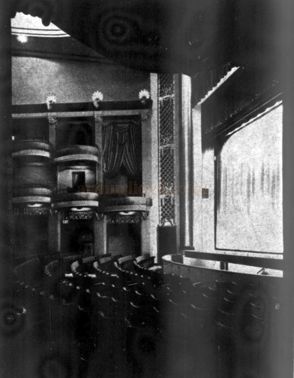 The Auditorium and Stage of the Imperial Theatre, Brighton - From The Builder, 19th of April 1940.