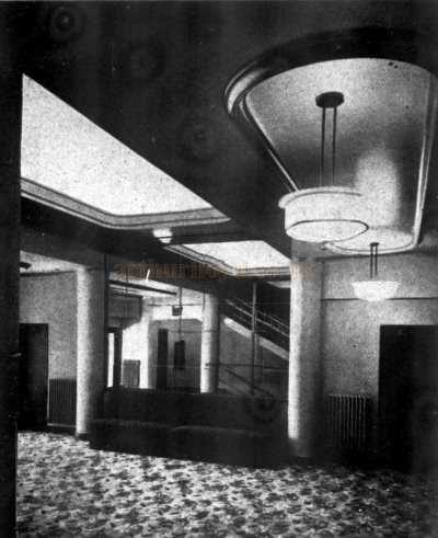 The Entrance Foyer of the Imperial Theatre, Brighton - From The Builder, 19th of April 1940.