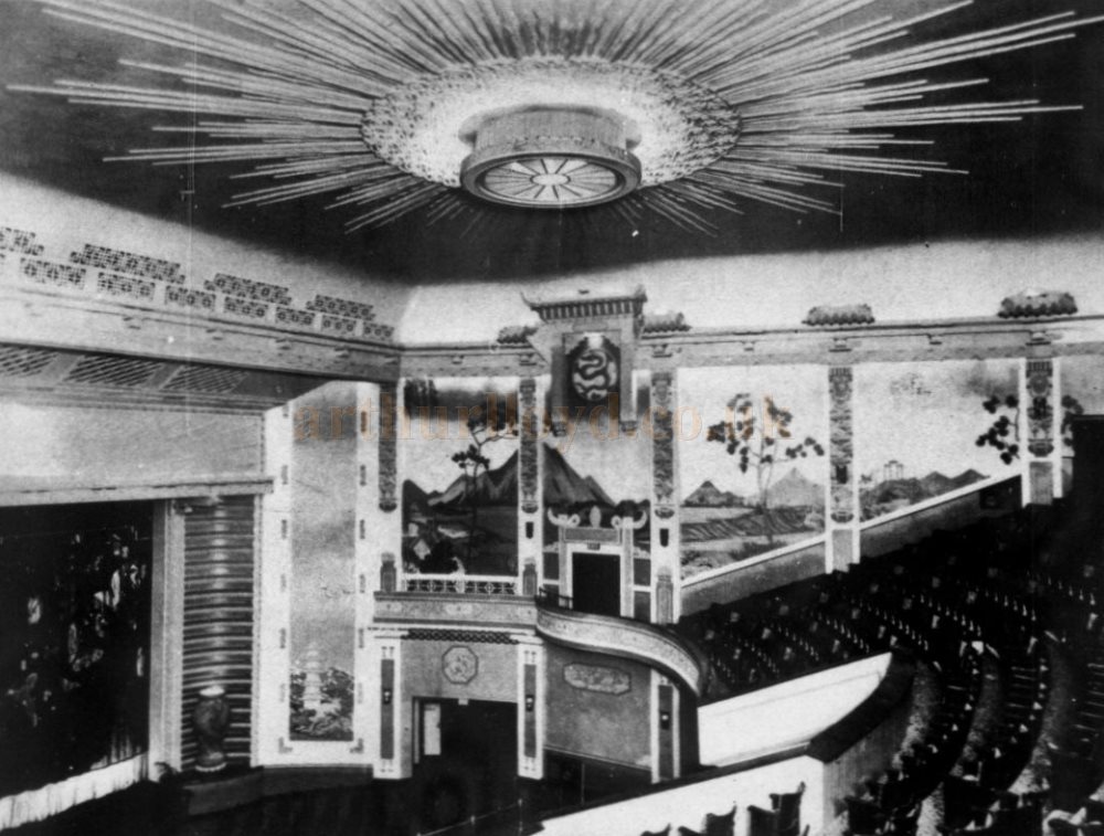 The Auditorium and Stage of the Savoy Theatre, Brighton when it first opened in 1930 - From The Architectural Review of December 1930.