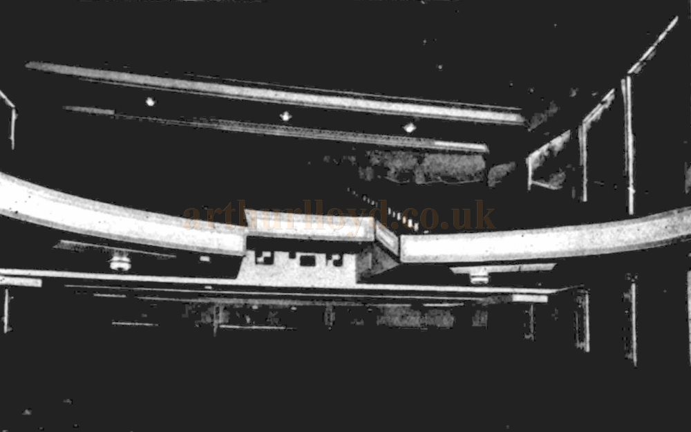The Auditorium from the Stage of the Savoy Theatre, Brighton when it first opened in 1930 - From The Kinematograph Weekly, 14th of August 1930.