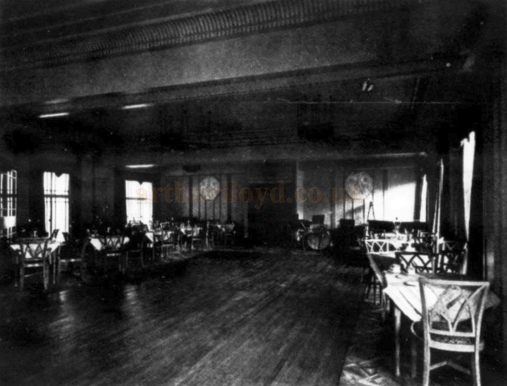 The Dance Hall and Tea Room of the Savoy Theatre, Brighton when it first opened in 1930 - From The Architects' Journal, 8th of April 1931.