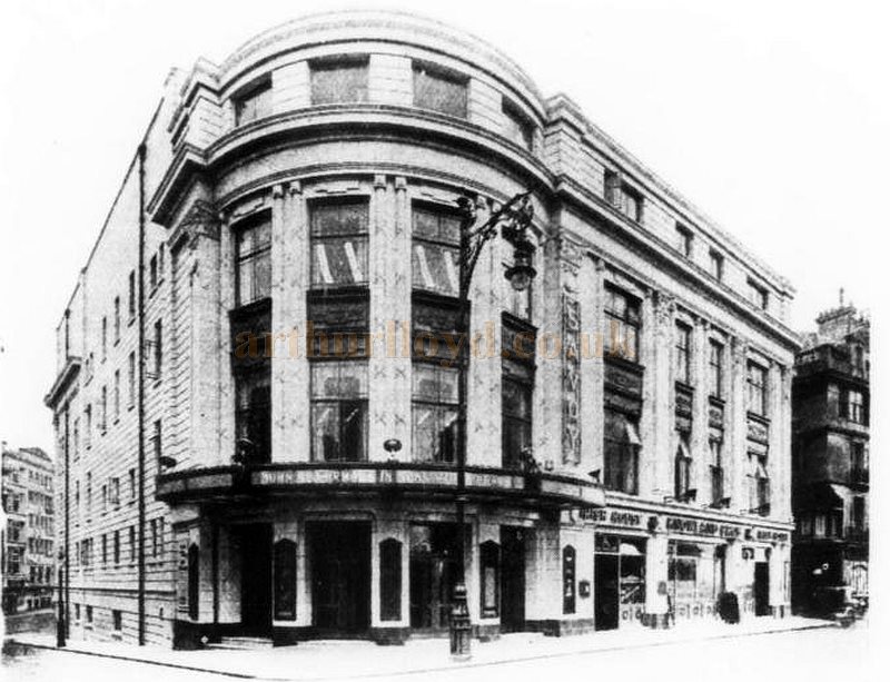 The East Street Facade of the Savoy Theatre, Brighton when it first opened in 1930 - From The Architects' Journal, 8th of April 1931.