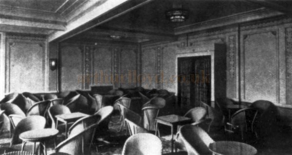The Second Floor Cafe of the Savoy Theatre, Brighton when it first opened in 1930 - From The Architects' Journal, 8th of April 1931.