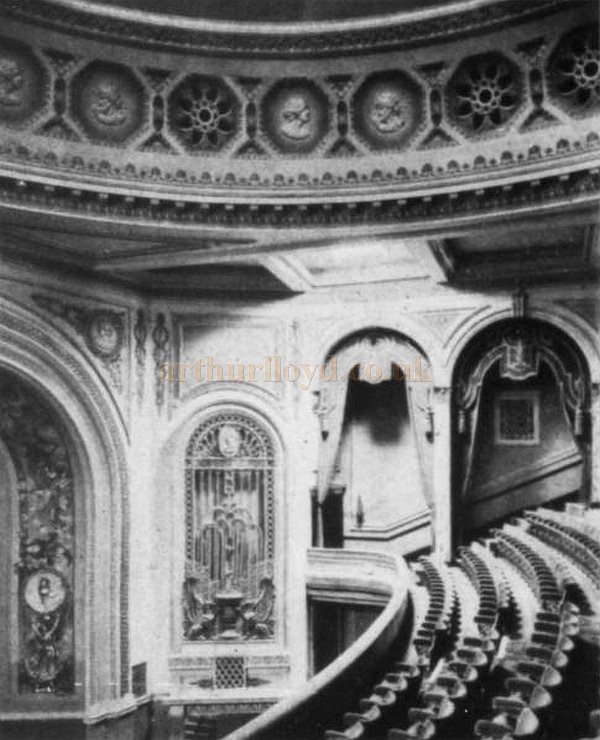 The Auditorium of the Regent Theatre, Bristol - From an Advertisement for H. H. Martin & Co. Ltd., decorators of the Theatre.