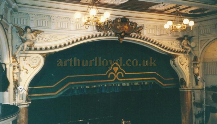 The Proscenium of the Buxton Opera House in 2000 - Courtesy David Garratt.