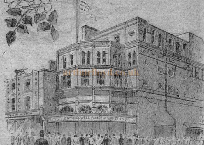 The Camberwell Palace - From a programme for the Theatre circa 1900