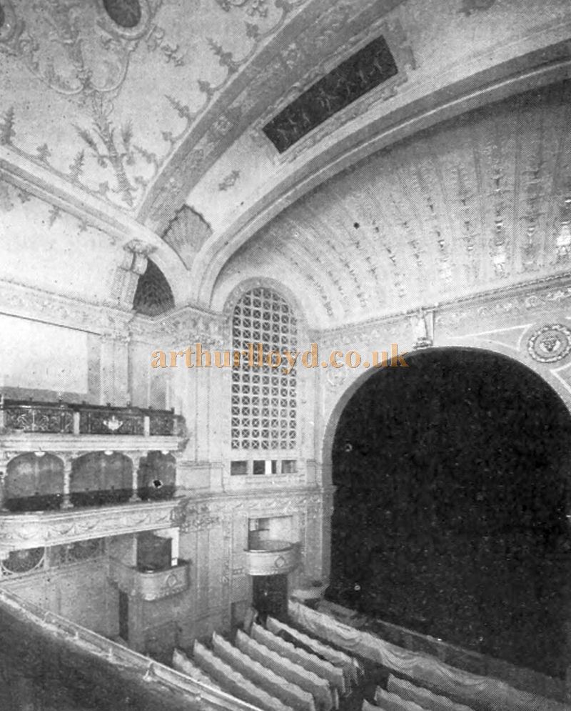 The Boxes of the Capitol Theatre, Haymarket - From The Cinema News and Property Gazette, February 19th, 1925