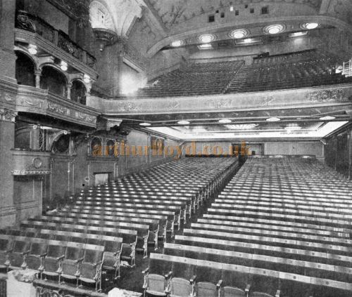 The Auditorium of the former Capitol Theatre, Haymarket - From The Cinema News and Property Gazette, February 19th, 1925