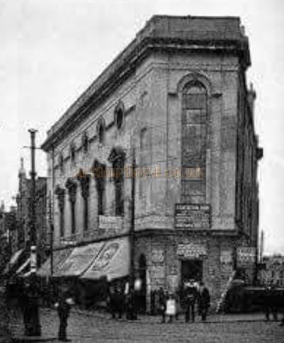 An early image of the Stuart Hall, Cardiff.