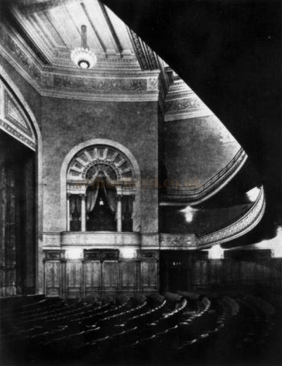 The Auditorium of the Carlton Theatre, Haymarket - From The Architects' Journal 1927.