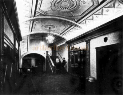 The Foyer of the Carlton Theatre, Haymarket - From The Architects' Journal 1927.