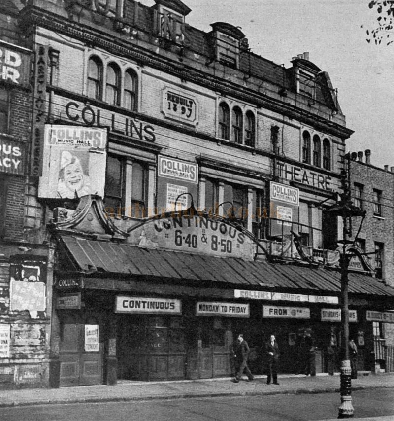 Collin's Theatre in a photograph from The Sphere of the 9th of February 1946.