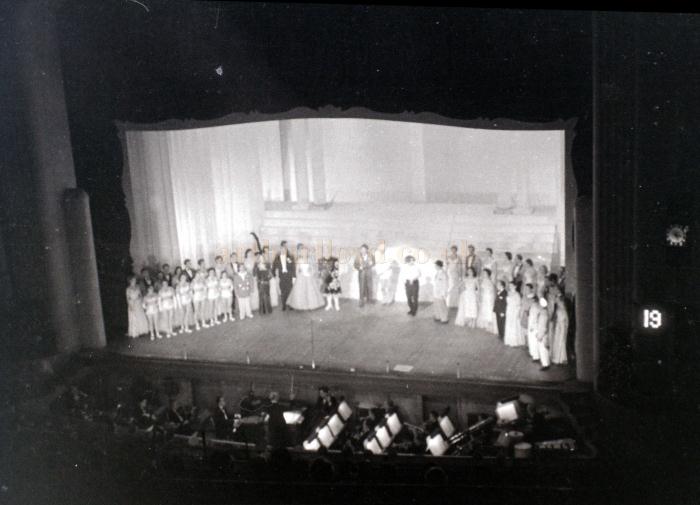 Act 19 of a Variety show at the Coventry Hippodrome in October 1955 - Courtesy Allan Hailstone.