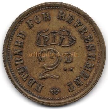 An entrance token for the Coventry Music Hall - Courtesy Alan Judd