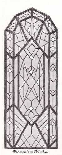 The Proscenium Window - From the opening souvenir programme for the Davis Theatre, Croydon,18th of December 1928.