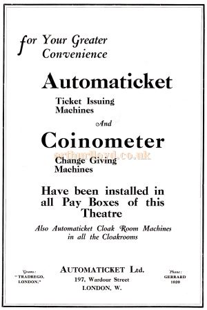Automaticket Ltd Advertisement