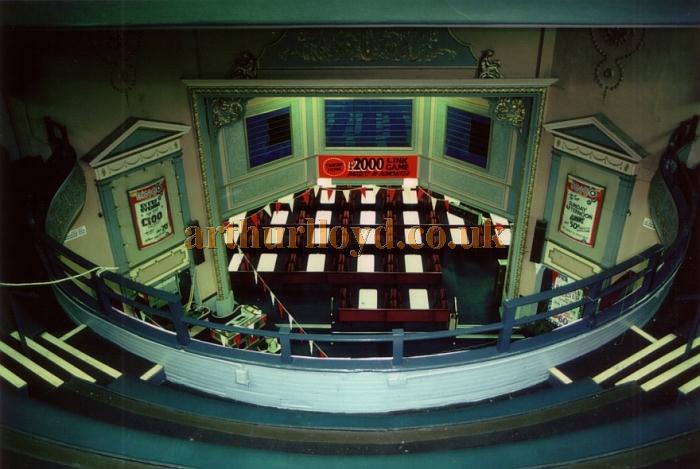 The Doncaster Grand laid out for Bingo in 1985 - Courtesy Ted Bottle.