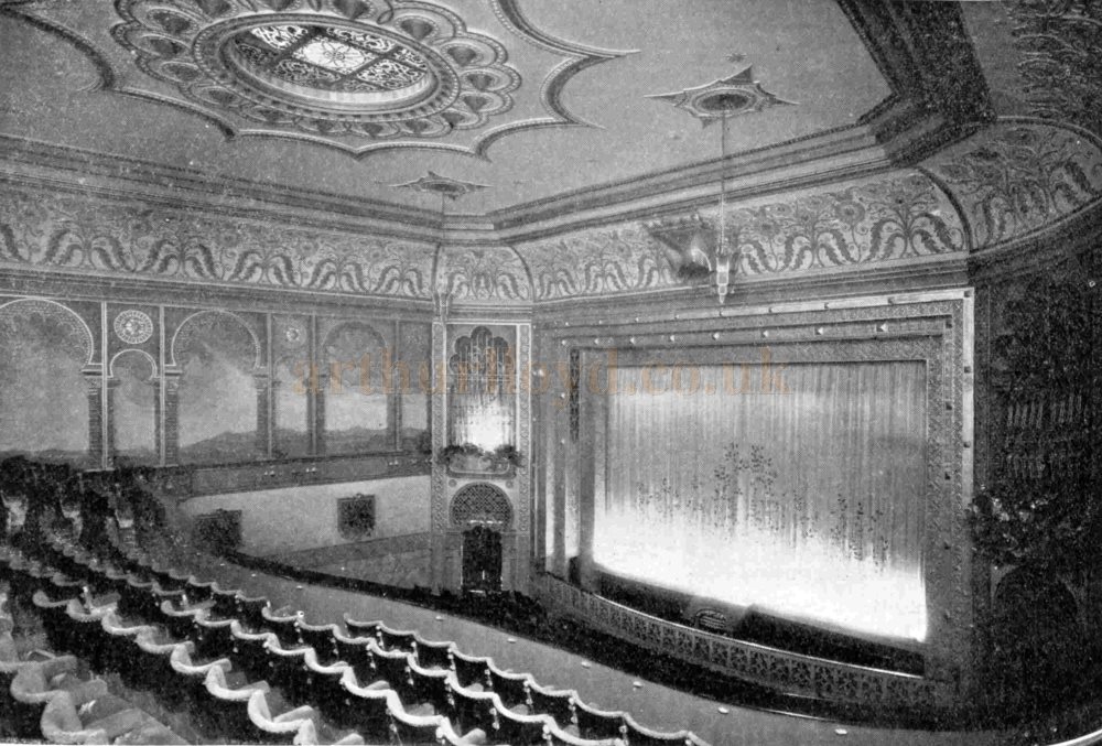 The Auditorium of the Granada Theatre, Dover, as seen from the circle - From The Bioscope, 15th of January 1930.
