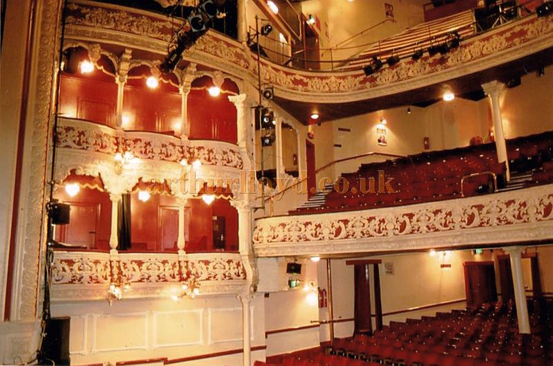 The Auditorium of the Olympia Theatre, Dublin in 1990 - Courtesy Ted Bottle