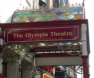 The Canopy of the Olympia Theatre, Dublin in March 2009 - Courtesy Des Kerins